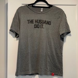 True Crime Clothing The Husband Did It T-shirt